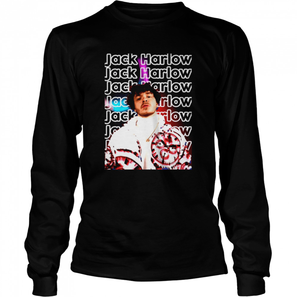 Handsome Rapper Jack Harlow Musician Gift For Halloween shirt Long Sleeved T-shirt