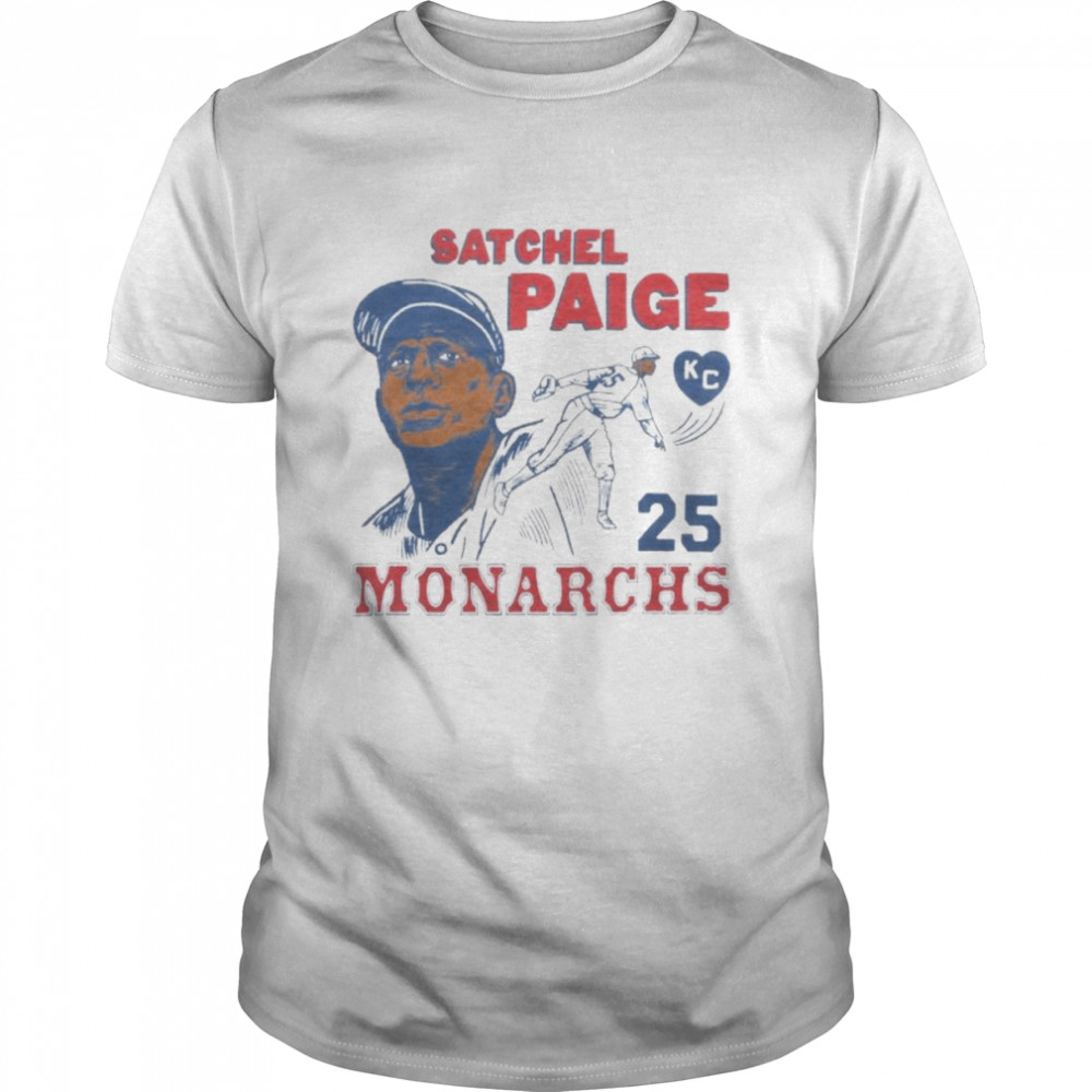 KC Monarchs Satchel Paige shirt