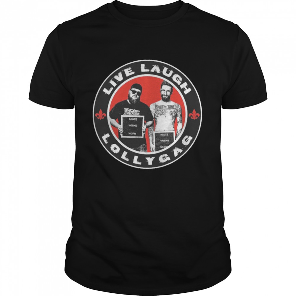 Lives Laughs Lollygags Podcasts Logos T-Shirts