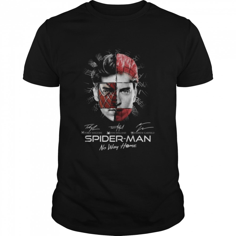 Thes Spiders Mans Nos Ways Homes Signaturess Shirts