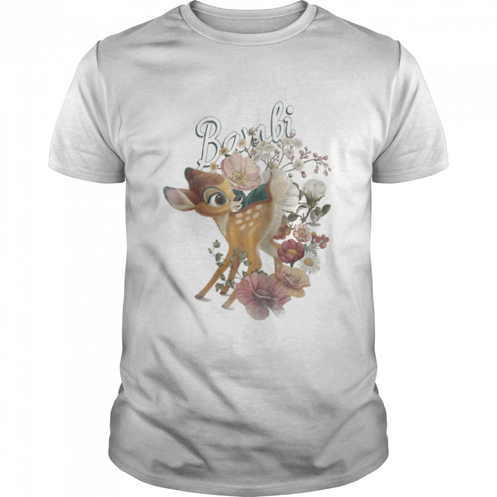 Bambi Vintage Floral Disney shirt