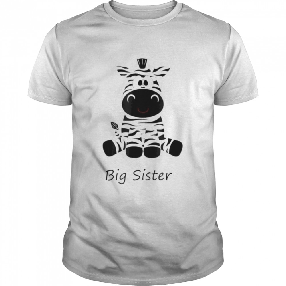 Big Sister Zebra shirt