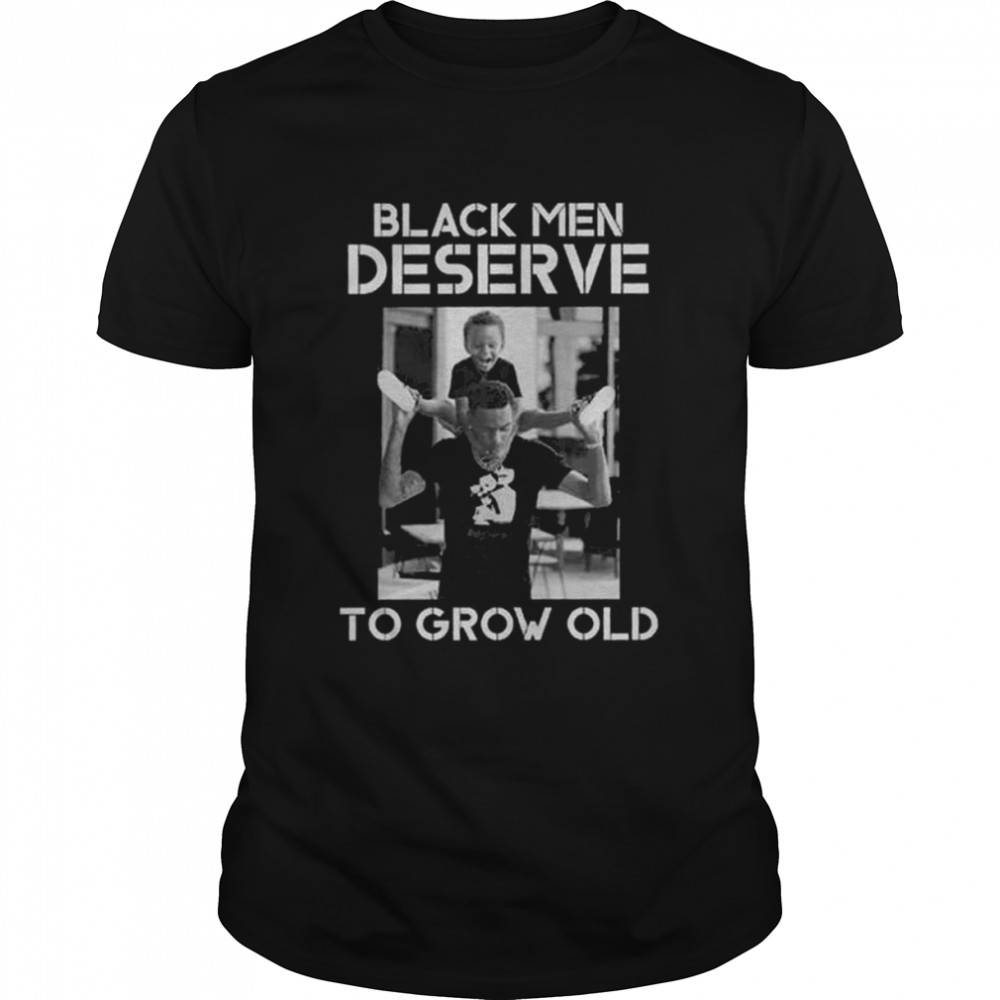 Black men deserve to grow old 2022 shirt Classic Men's T-shirt
