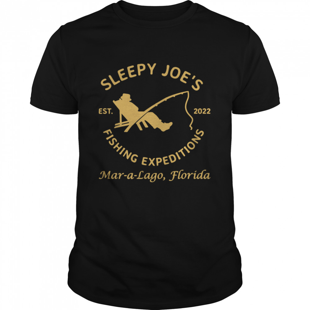 Sleepy Joes’s Fishing Expeditions Mar-a-Lago Florida T-Shirts