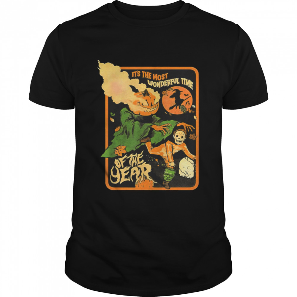 Its’s The Most Wonderful Time Of The Year Halloween Pumpkin Spooky Season shirts