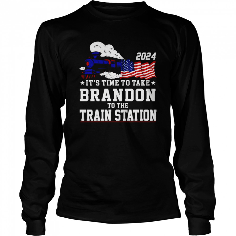 Its’s time to take brandon to the train station 2024 shirts Heaven Shirt