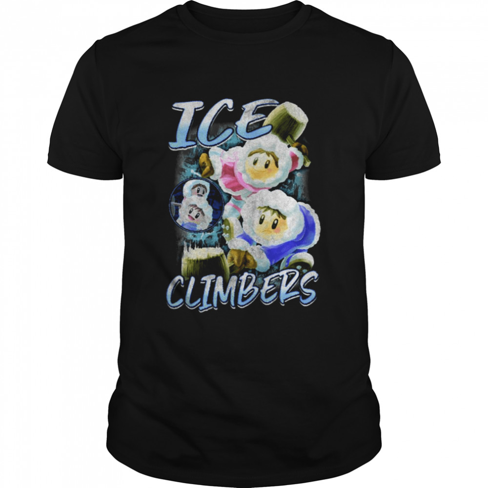 Ice Climbers Popo s& Nana Smash Bros shirts