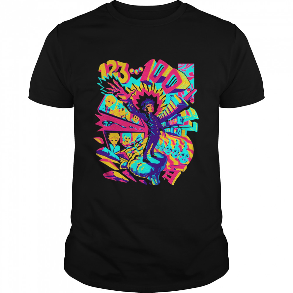 1s 2s 3s Psychedelics 100s Animes Colofuls shirts