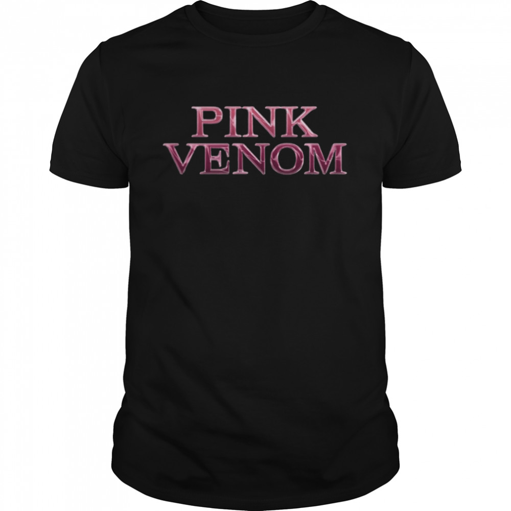 Logo Effect Blackpink Pink Venom shirts