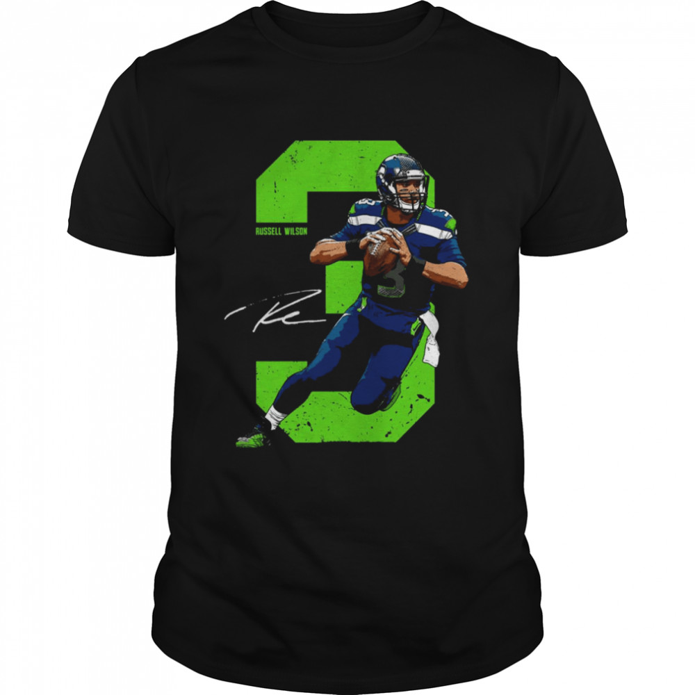 Wilson Quarterback Seattle Football shirts