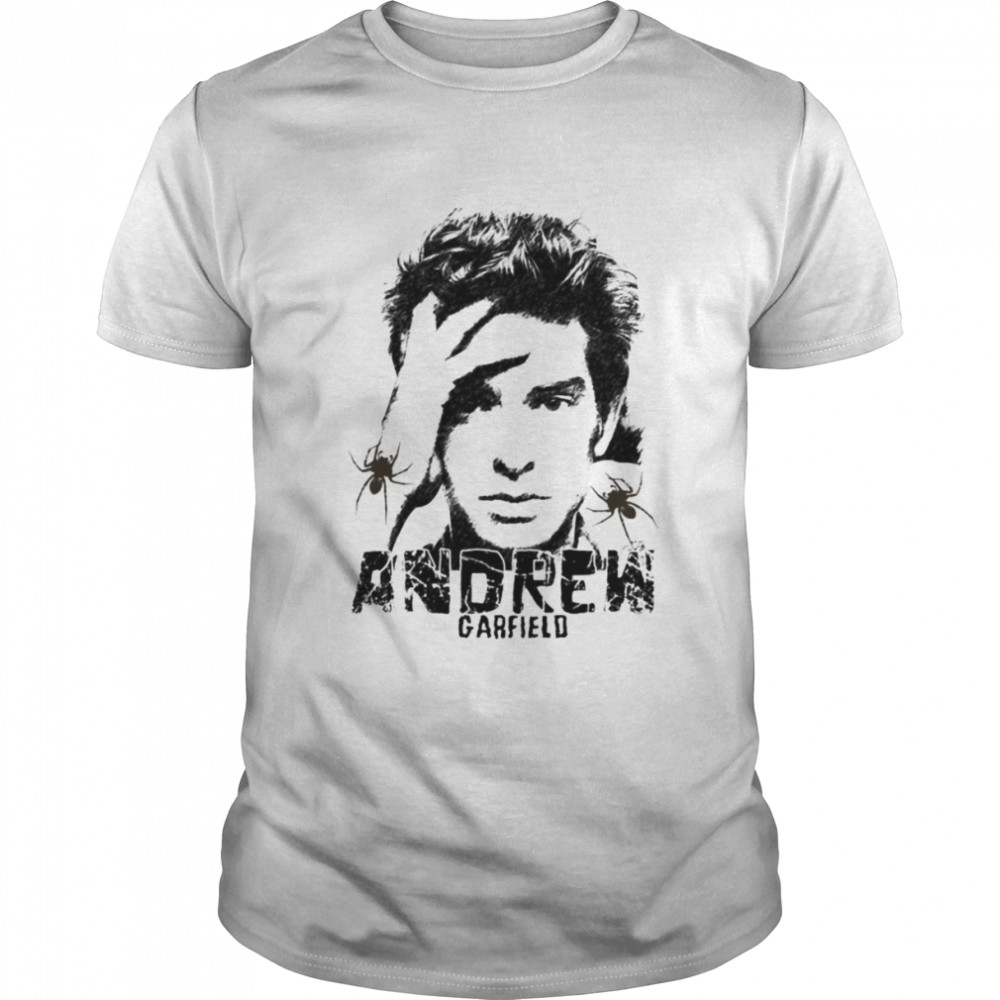 Actor Andrew Garfield Sketch shirts