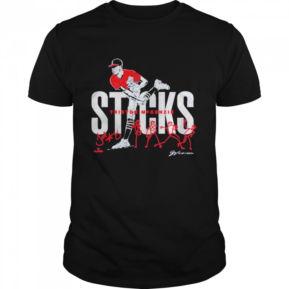 Cleveland Baseball Triston McKenzie Sticks signature shirts