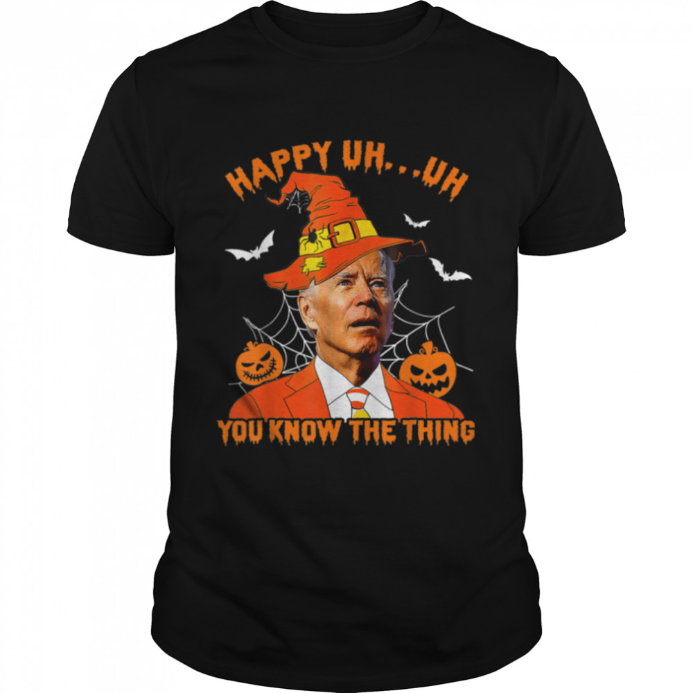 Funny Joe Biden Thanksgiving For Funny Halloween T-Shirt B0BBH3BVW3s