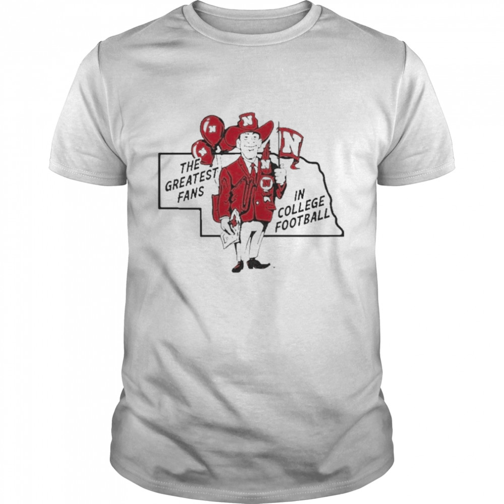 Harry The Husker Greatest Fans In College Football Shirt