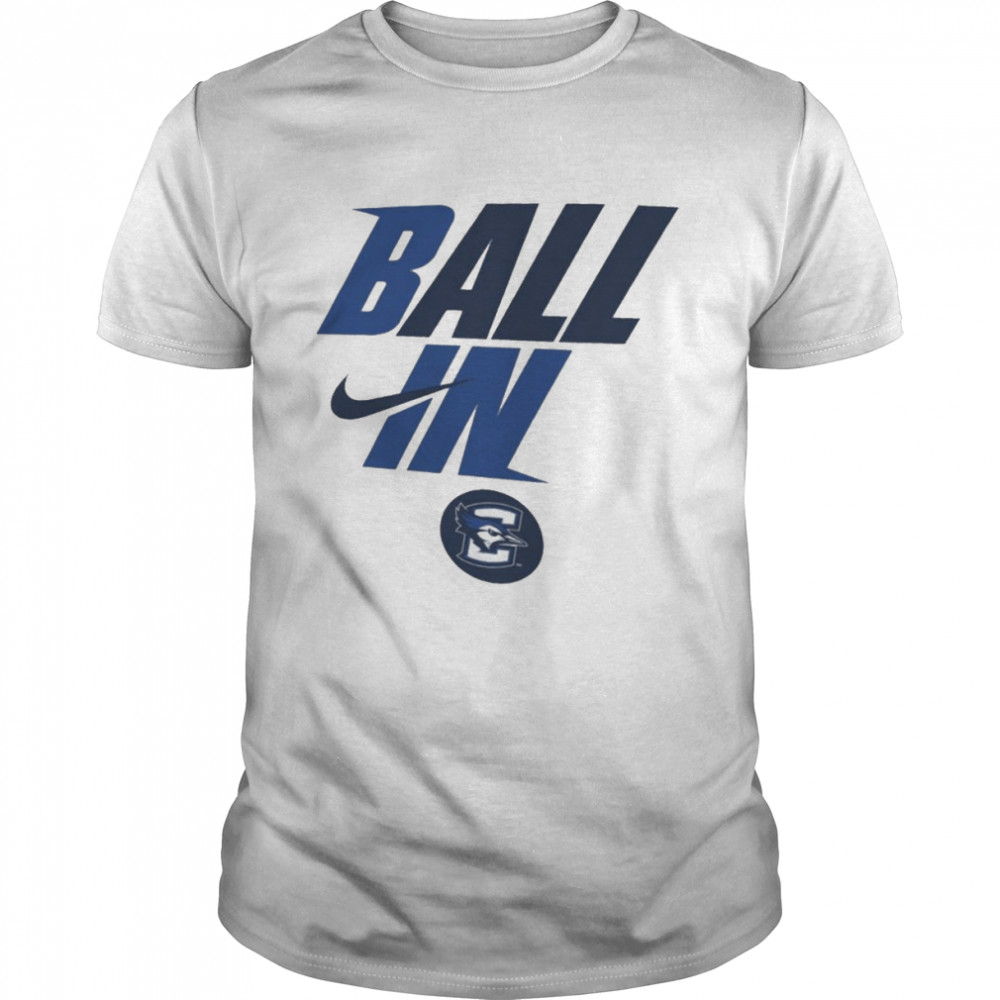 Nike Men’s Creighton Bluejays White 2022 Basketball BALL IN Bench T-Shirt