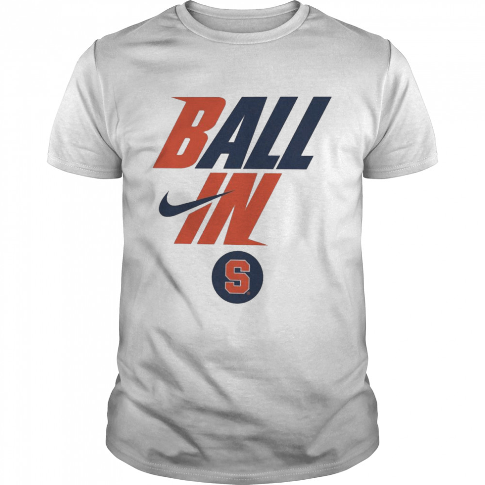 Nikes Youths Syracuses Oranges Whites 2022s Basketballs BALLs INs Benchs T-Shirts