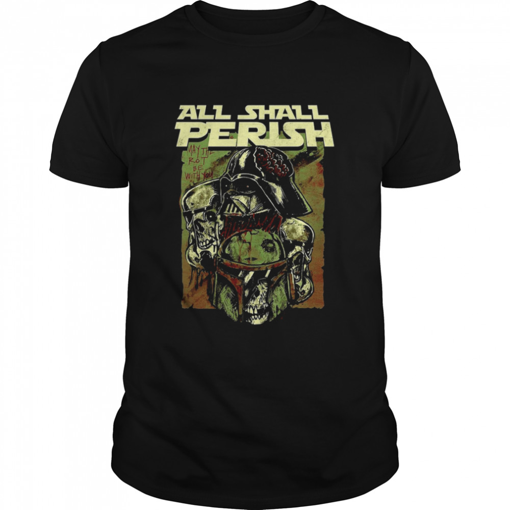 All Shall Perish Star Wars Horror shirts