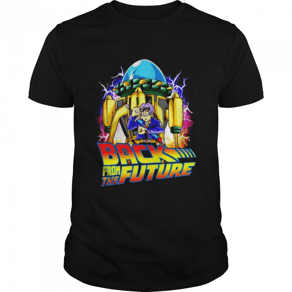 Dragon Ball back from the future shirt