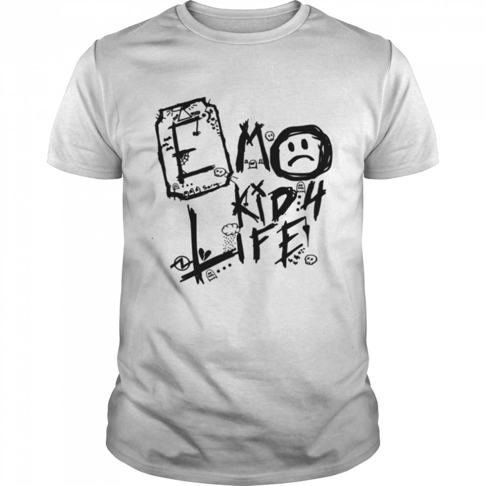 Emo Kid 4 Life MCR shirt