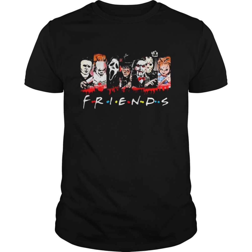 Friends Halloween Horror Movie Killers shirt Classic Men's T-shirt