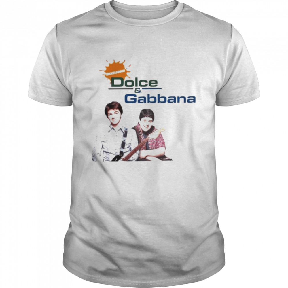 Nickelodeon Dolce and Gabbana Drake & Josh shirt