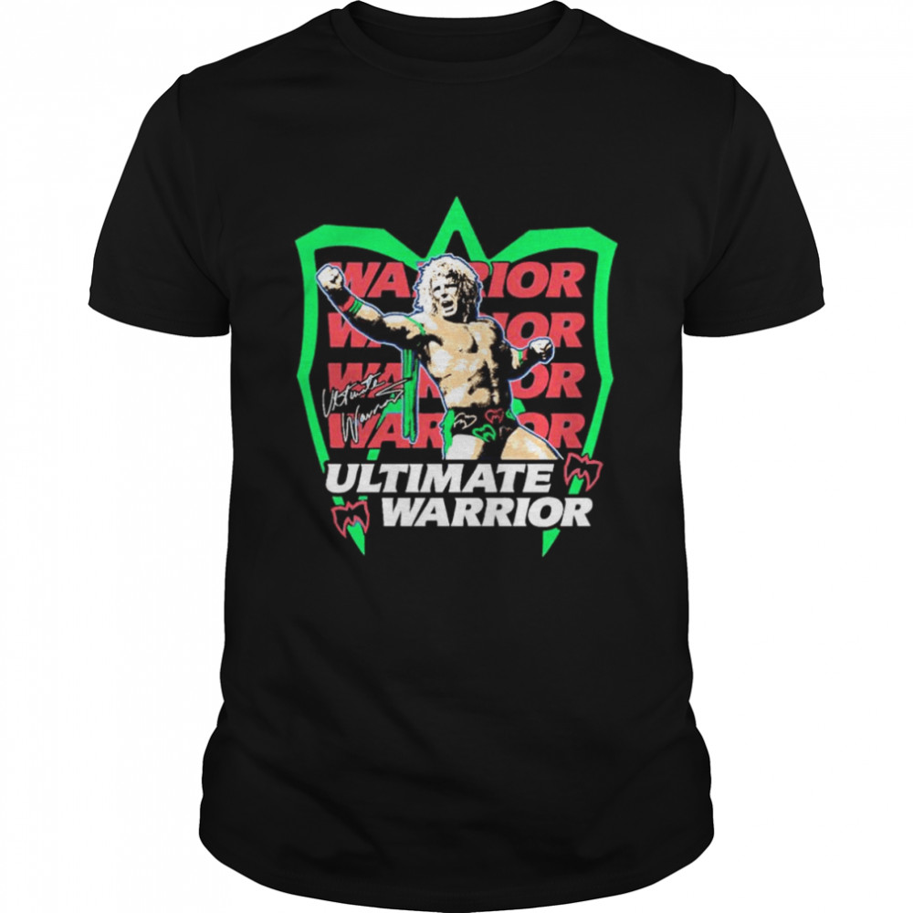 The Ultimate Warrior Neon signature shirt Classic Men's T-shirt