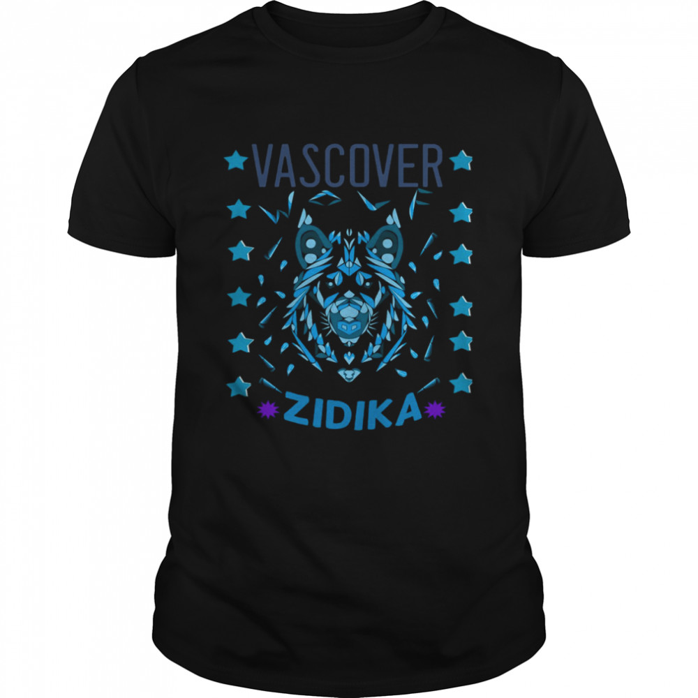 Vascover Zidika Wolf shirts