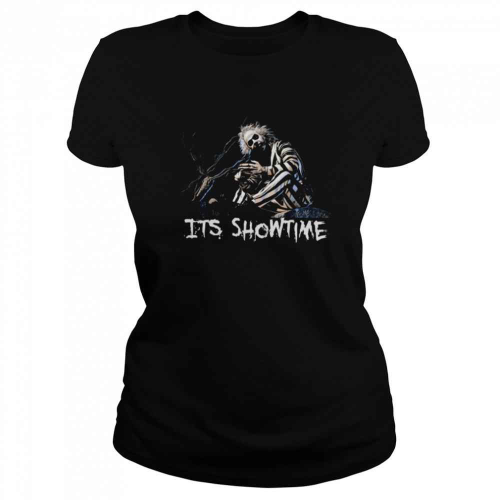 Beetlejuice Showtime Adulto T-shirt 