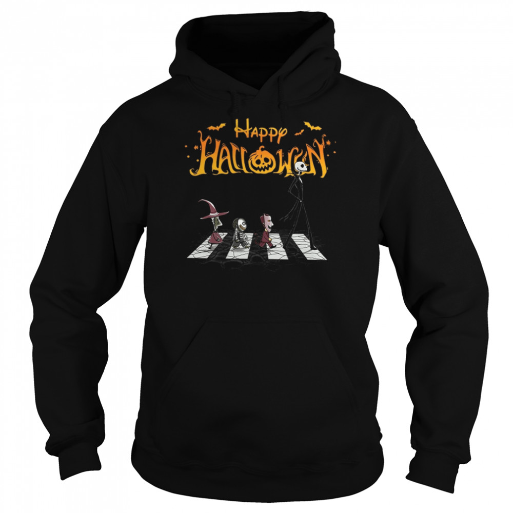 Jack Skellington Matching Disney Halloween Nightmare Before Christmas shirt Unisex Hoodie