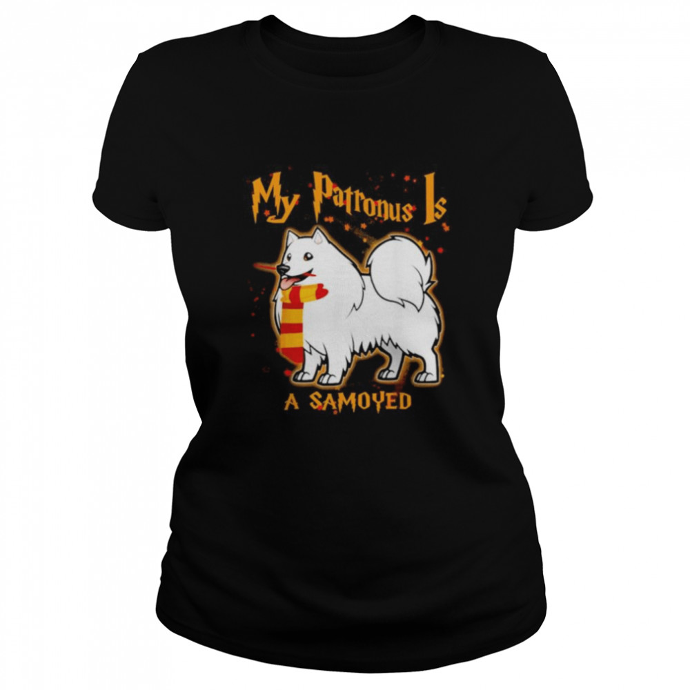 My Patronus Is Samoyed dog Harry Potter shirt Classic Women's T-shirt