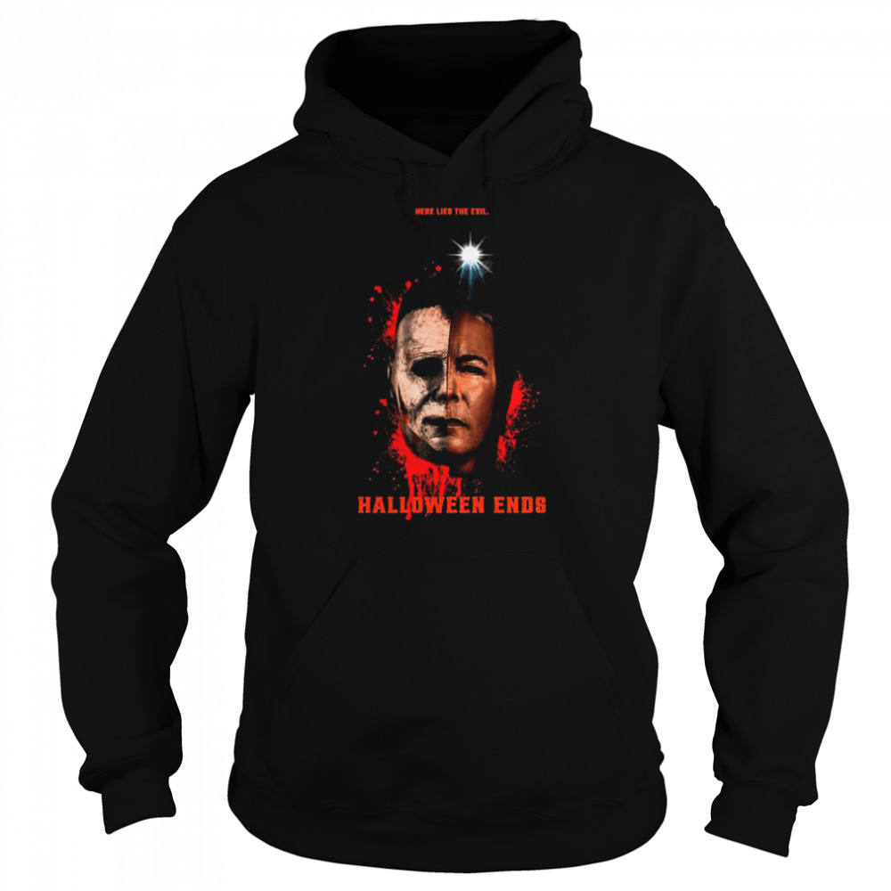 2022 here life the Evil Halloween Ends Michael Myers shirt Unisex Hoodie