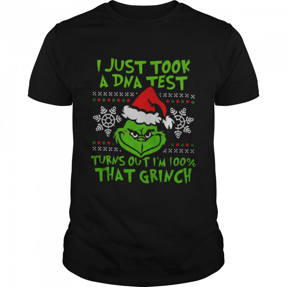 Is Justs Tooks As Dnas Tests Turnss Outs Is’ms 100s Thats Grinchs shirts