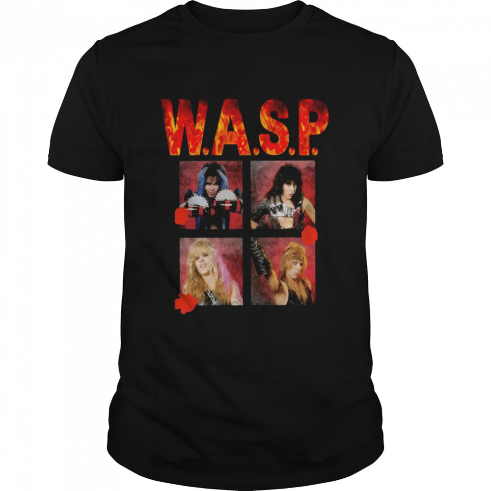 All Members Of Wasp Band shirts