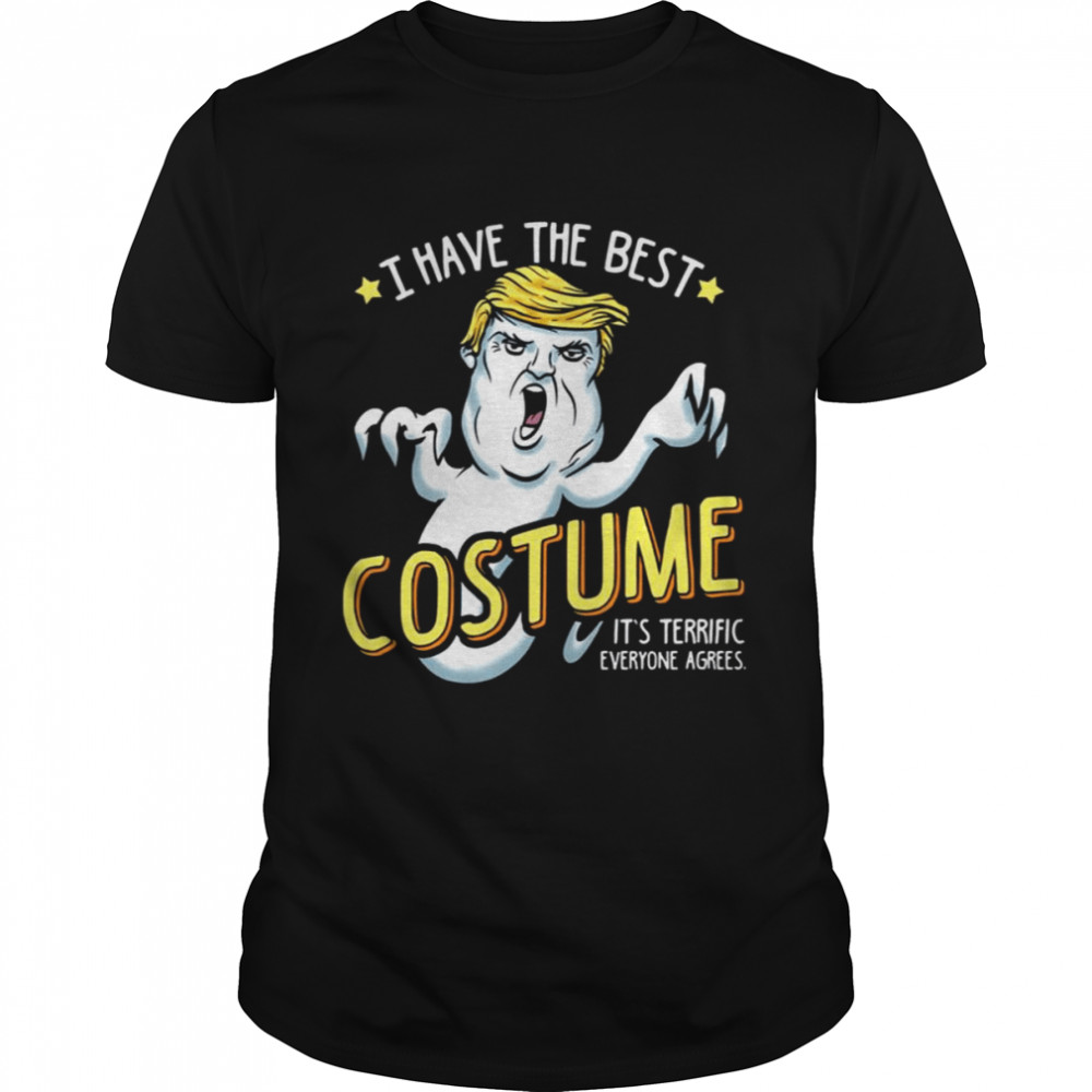 Costume Ghost Donald Trump Halloween Spooky Night shirts