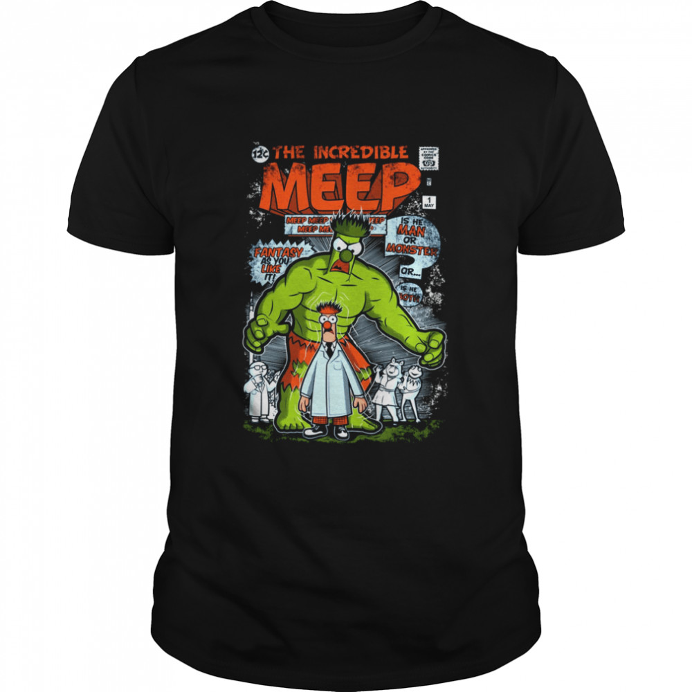 Incredible Meep Comic Style shirts