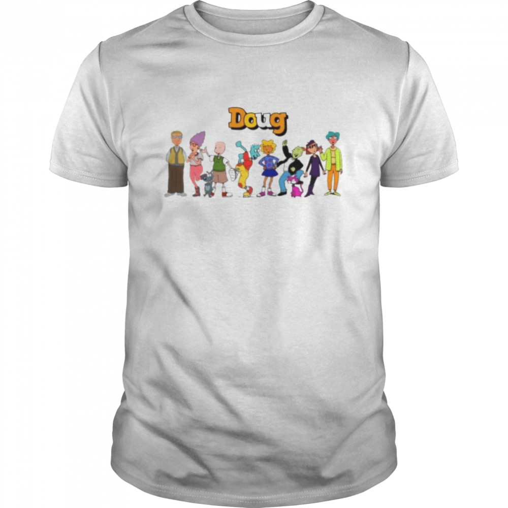 Doug Cartoon Friend shirts