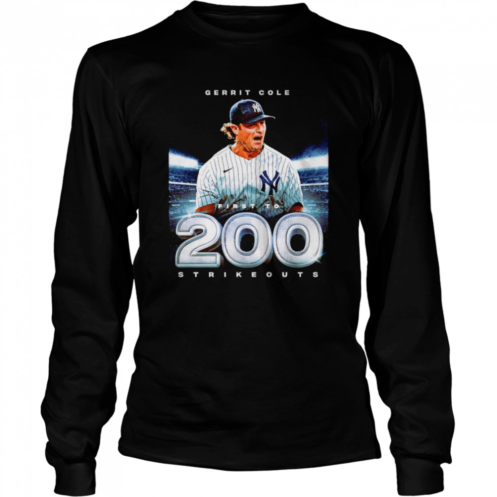 Gerrit Cole 200 Strikeouts New York Yankees shirt - Dalatshirt