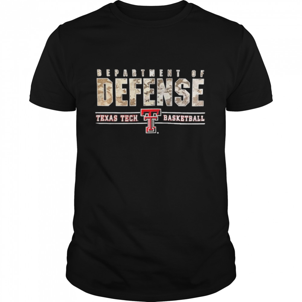 Texas Tech Red Raiders Basketball Dept Of Defense Night shirt