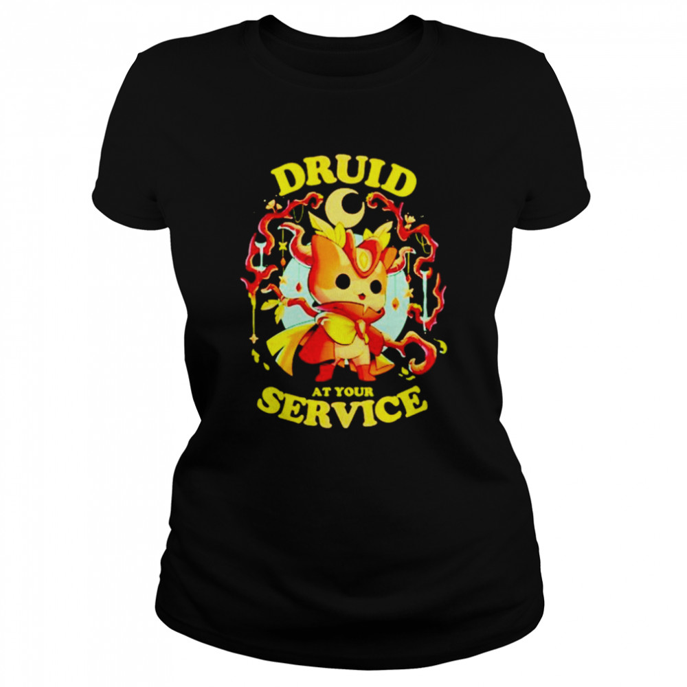 Druid at your service shirt Classic Women's T-shirt