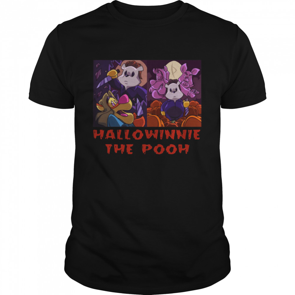 Hallowinnie The Pooh Michael Myers Winnie The Pooh Halloween shirt