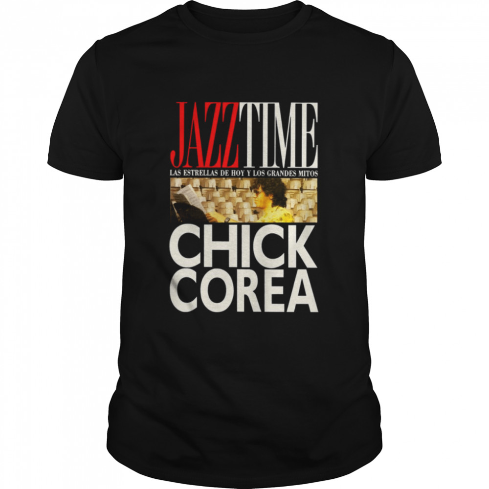 Jazz Time Chick Corea shirts