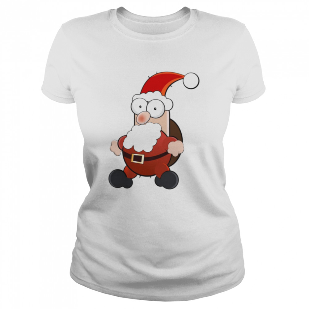 Little Santa Merry Christmas shirt Classic Women's T-shirt