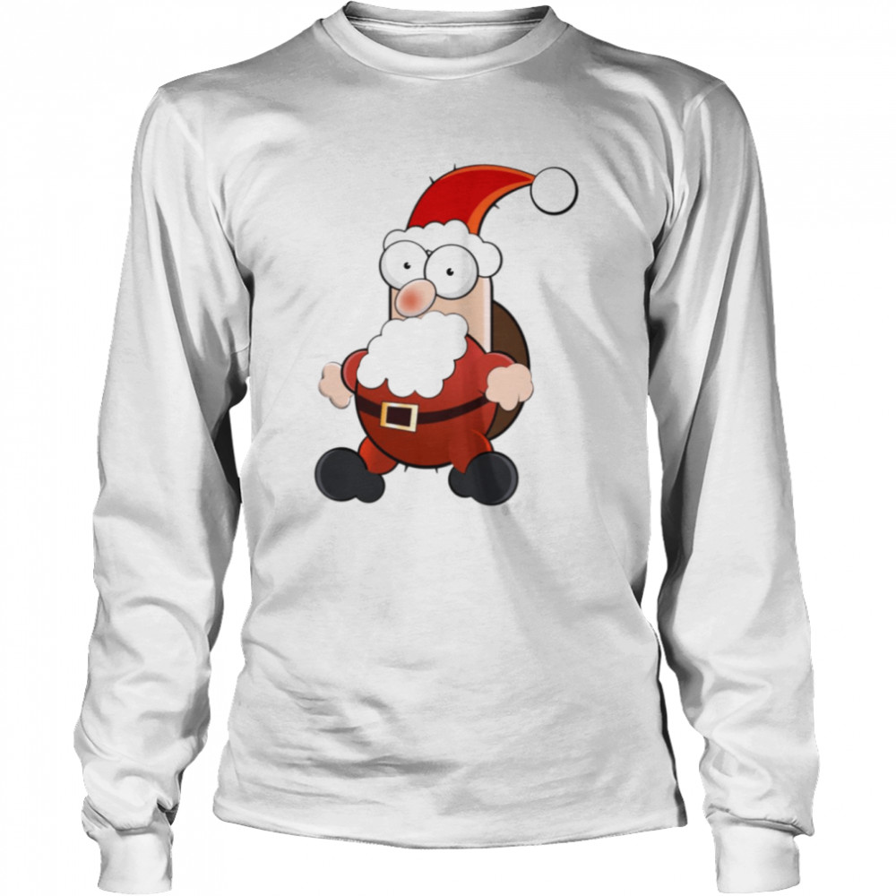 Little Santa Merry Christmas shirt Long Sleeved T-shirt