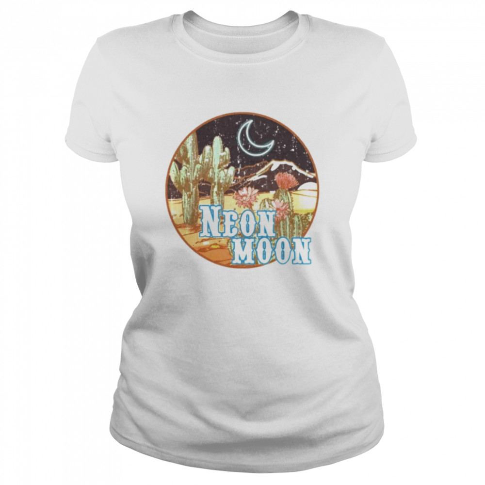 Neon moon shirt Classic Women's T-shirt