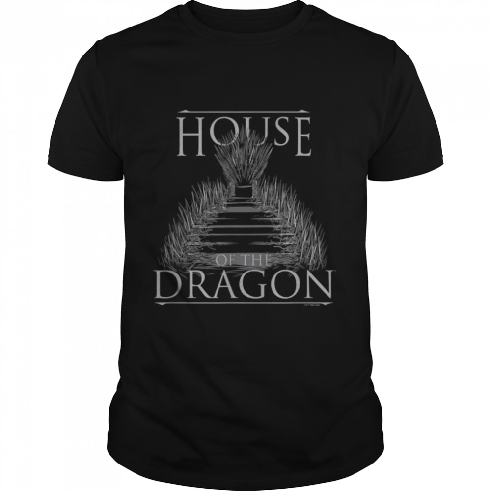 House of the Dragon Iron Thone T-Shirt B0B4KPSLK8