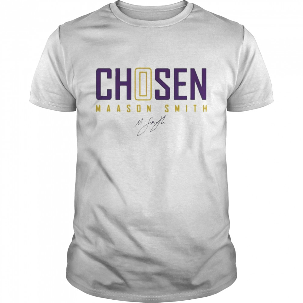 Lsu Tigers Maason Smith Chosen Signature Shirts