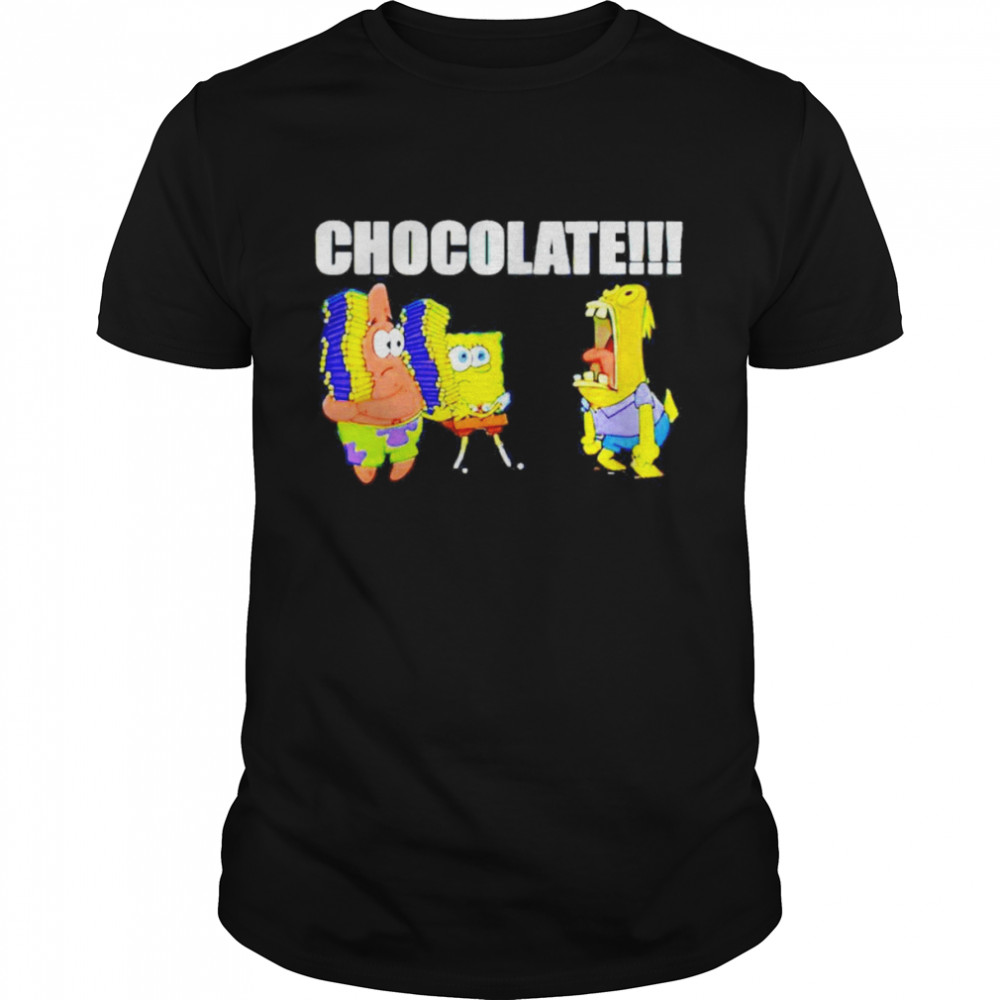 Spongebob Squarepants Chocolate  Classic Men's T-shirt