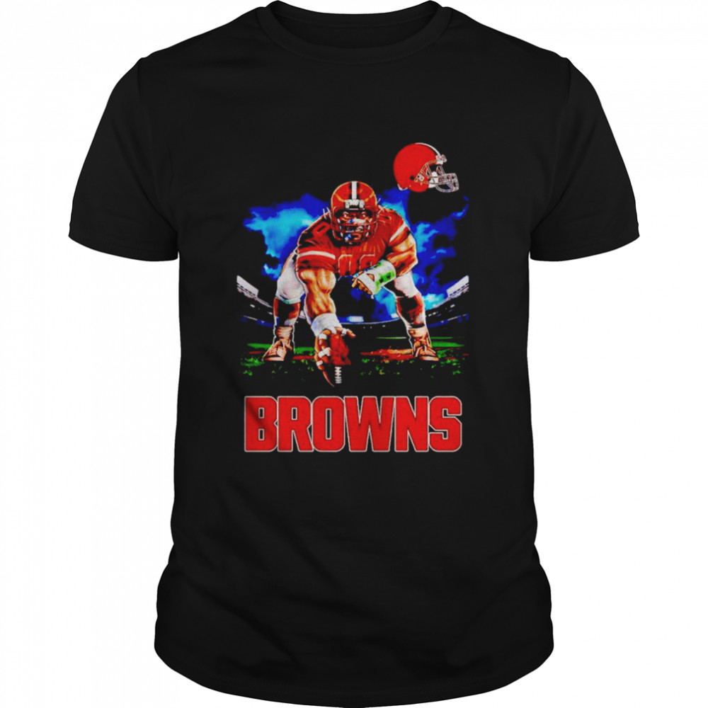 Cleveland Brown NFL strong shirts