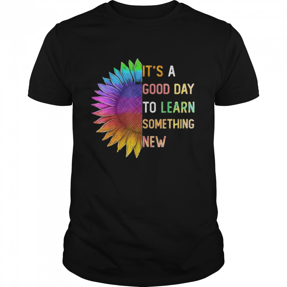 It’s a good day to learn something new Retro groovy teacher T- Classic Men's T-shirt