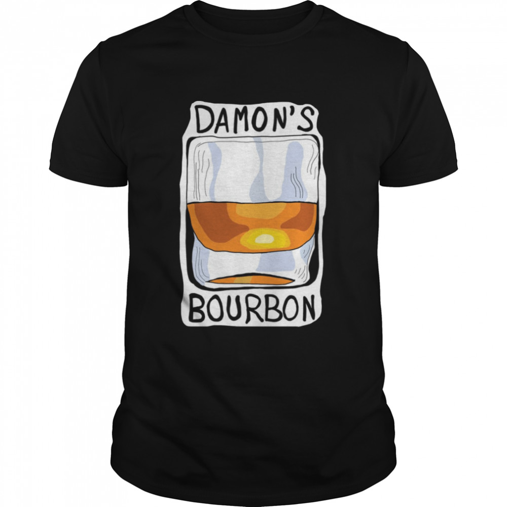 The Vampire Diaries Damon’s Bourban shirt Classic Men's T-shirt